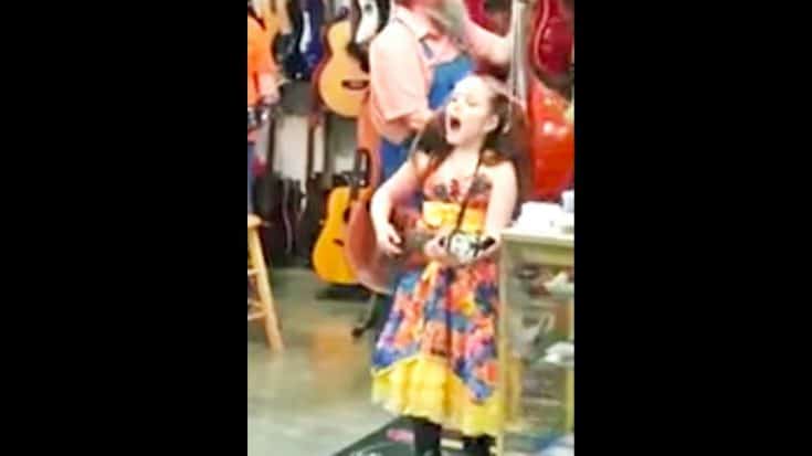 Little Girl Yodels Jimmie Rodgers’ “She Left Me This Mornin'” In Tennessee Flea Market | Country Music Videos