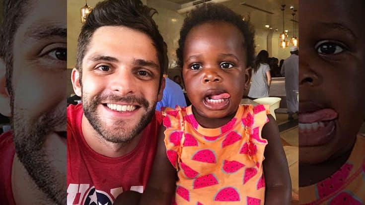 Thomas Rhett’s Adorable Photoshoot With Daughter Willa Will Have You Melting | Country Music Videos