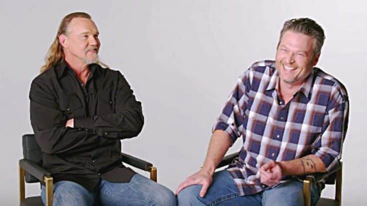 Blake Shelton & Trace Adkins Say It Was “Awkward” Filming The “Hillbilly Bone” Music Video | Country Music Videos