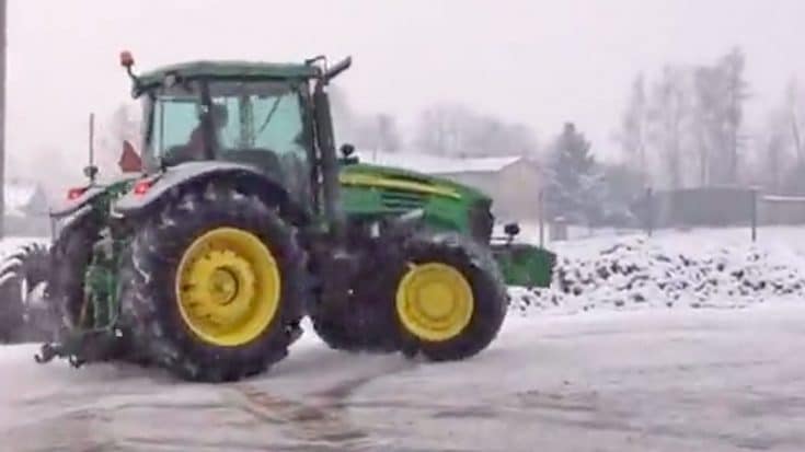 Ever Seen Someone Drift A John Deere Tractor? | Country Music Videos