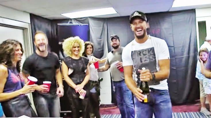 Unseen Footage Surfaces Of Luke Bryan Fans Never Get To See | Country Music Videos