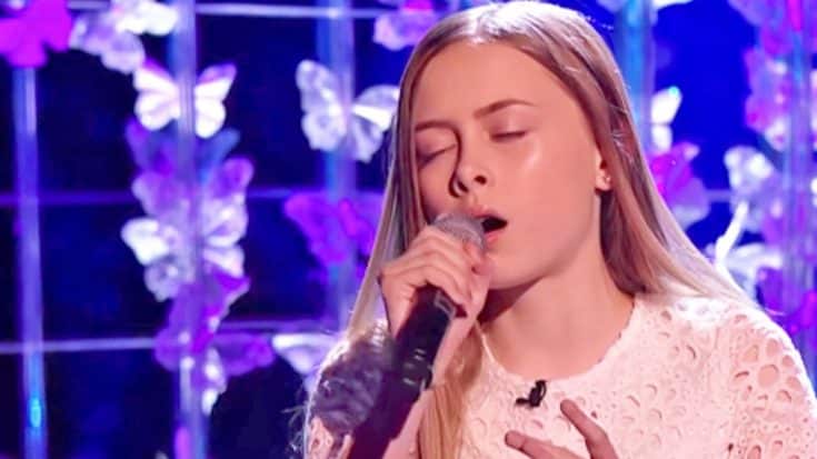 12-Year-Old ‘Voice’ Star Unleashes Chilling ‘Can’t Help Falling In Love’ Performance | Country Music Videos