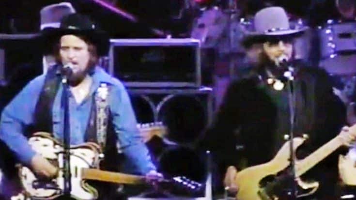 Hank Williams Jr. & Waylon Jennings Will Knock Your Socks Off With Epic Duet ‘The Conversation’ | Country Music Videos