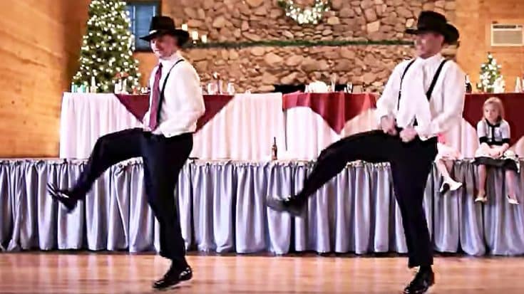 Two Cowboys Deliver “8 Seconds” Dance At Wedding | Country Music Videos