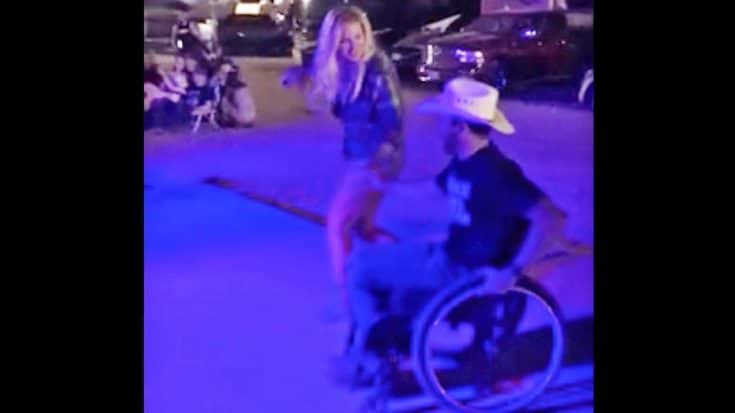 Cowboy In Wheelchair Spins Lovely Wife Around Dance Floor To Country Love Song | Country Music Videos