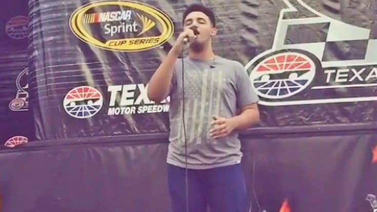 Willie & Korie Robertson’s Son, Little Will, Makes Singing Debut At Duck Commander 500 | Country Music Videos