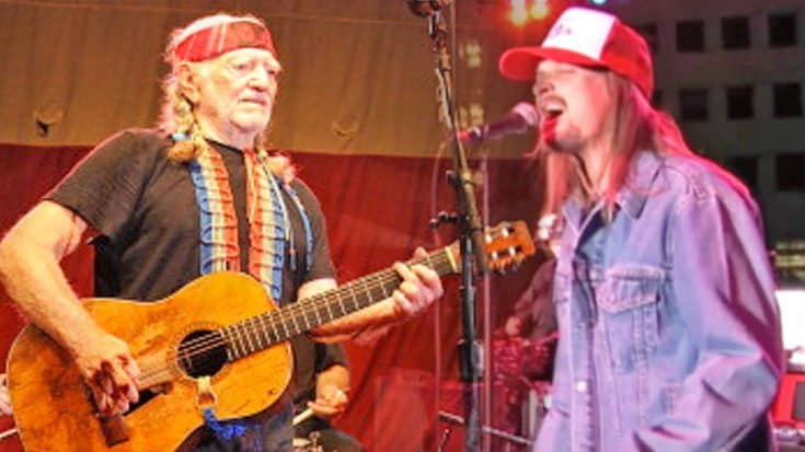 Willie Nelson Is Joined By Kid Rock For Surprise Duet Of ‘Shotgun Willie’ | Country Music Videos