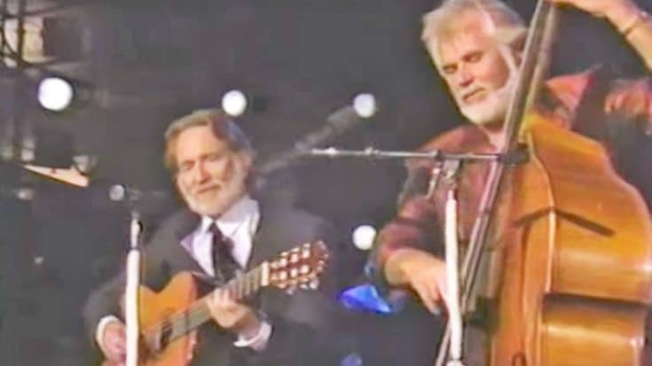 A Fresh-Faced Willie Nelson Joins Forces With Kenny Rogers For ‘Blue Skies’ Duet | Country Music Videos