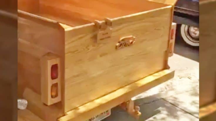 Master Craftsmen Builds Ford Truck Entirely Out Of Wood | Country Music Videos