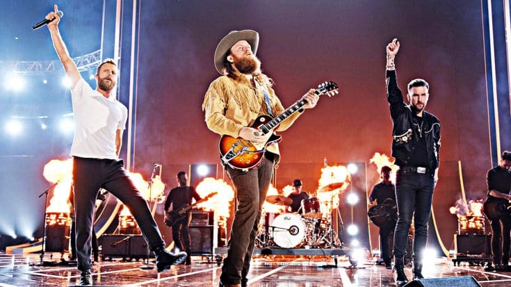 The 1st Time In Public, Dierks & Brothers Osborne Rock New “Burning Man” | Country Music Videos