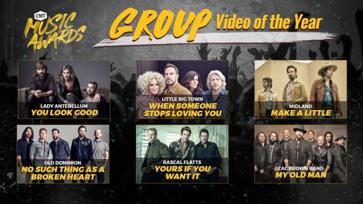 2018 CMT Music Awards Announce Group Video Of The Year Winner | Country Music Videos
