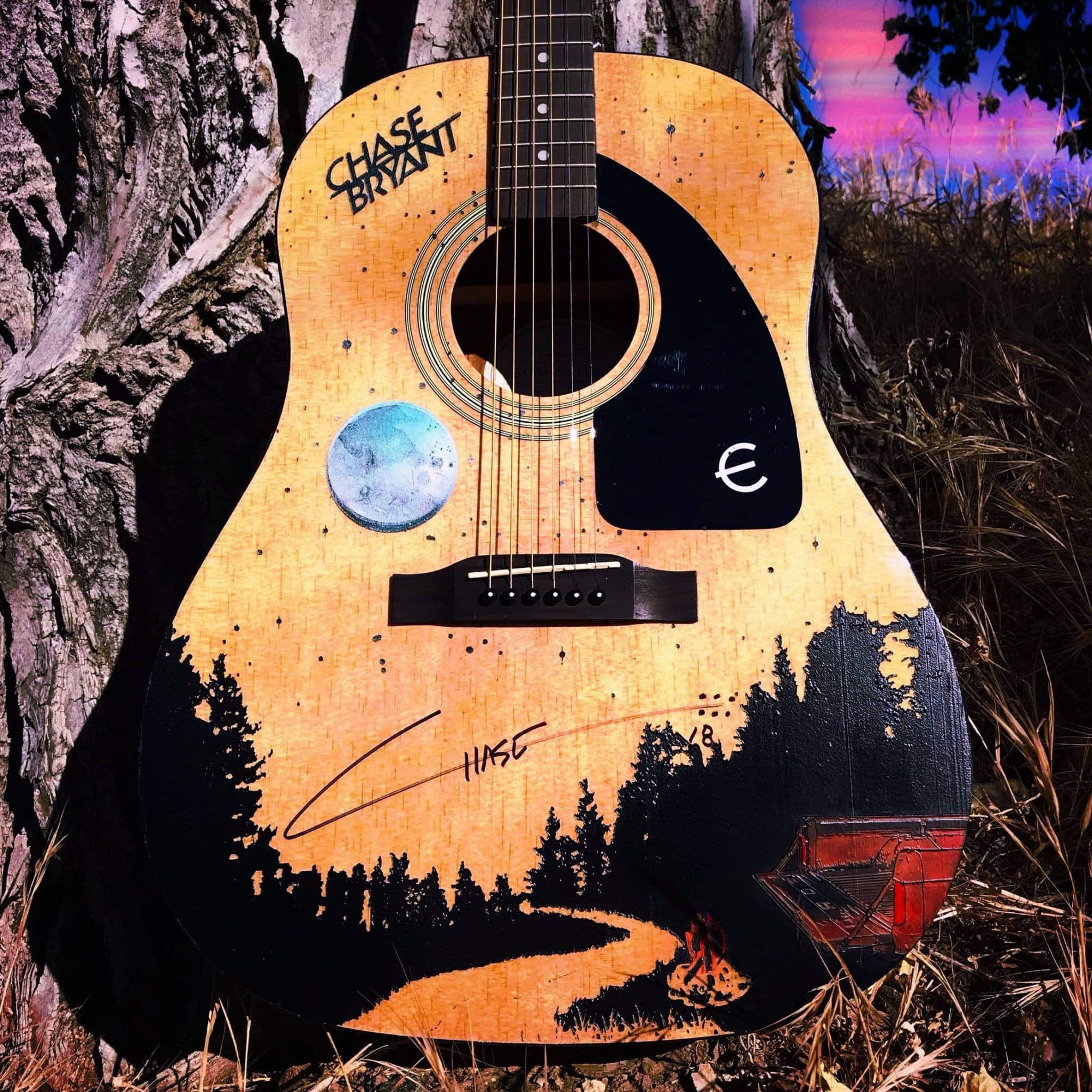 Chase Bryant - Signed Guitar Giveaway