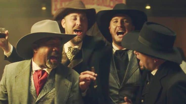 Darius Rucker & Friends Rob A Saloon In Video For ‘Straight To Hell’ | Country Music Videos