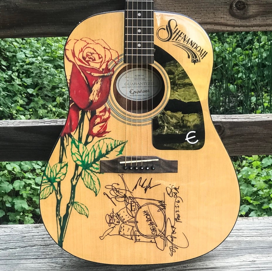 Shenandoah 'Two Dozen Roses' Signed Guitar Giveaway