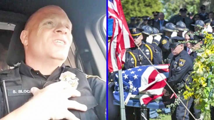 Police Officer Dedicates ‘Lip Sync Challenge’ Video To Fallen Officers | Country Music Videos