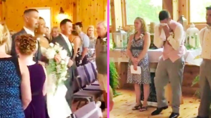 Groom Cries As Bride Makes Entrance To Dan + Shay’s ‘Speechless’ | Country Music Videos