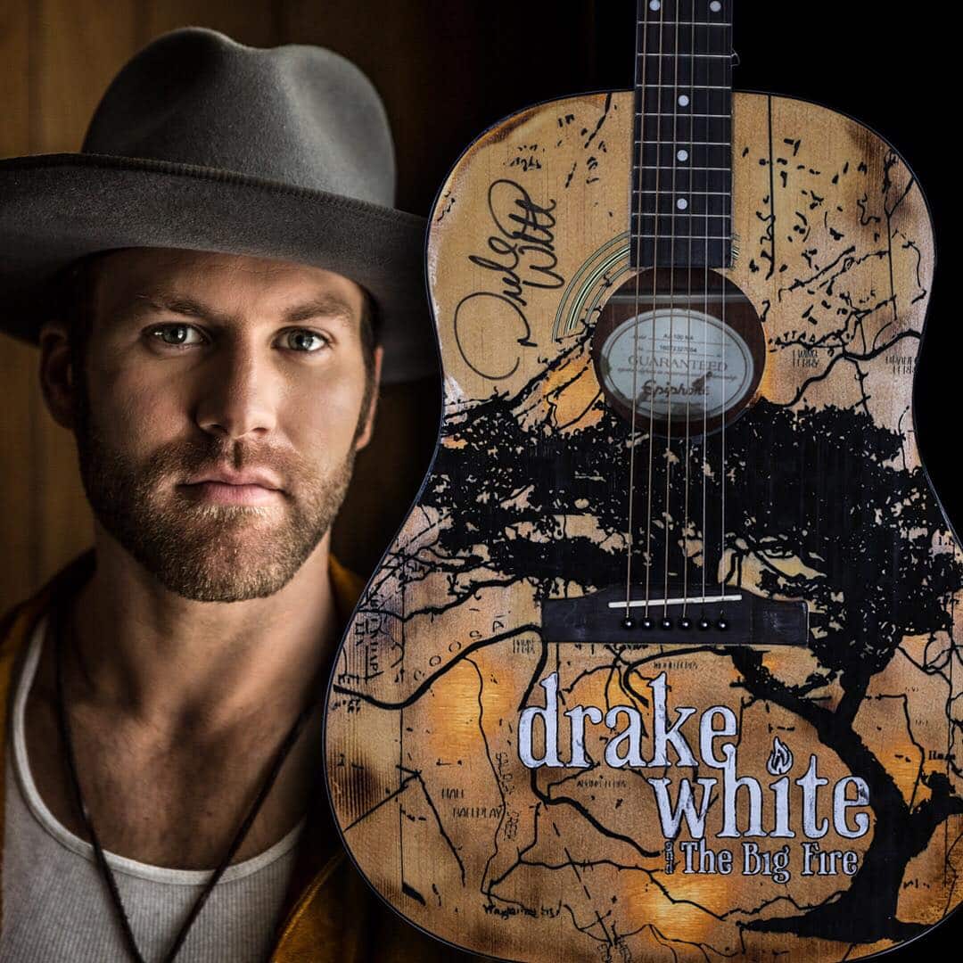 Drake White the big fire guitar