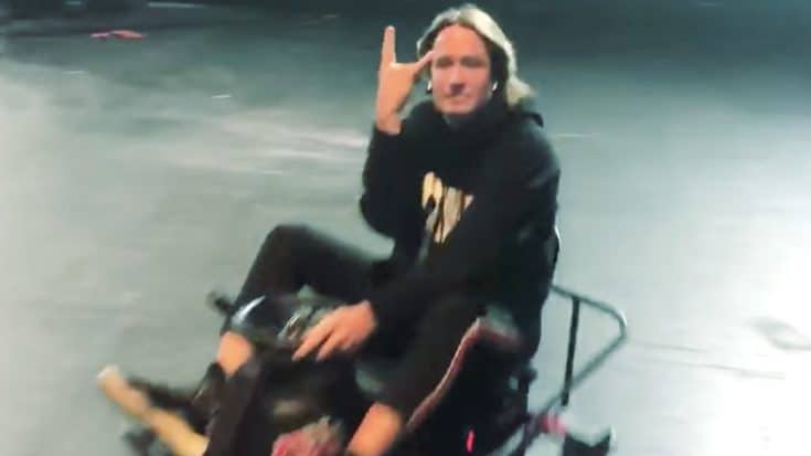 2018 Video Shows Keith Urban’s Pre-Show Routine Is A Go-Kart Ride | Country Music Videos