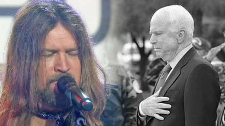 Billy Ray Cyrus Dedicates 2018 “Some Gave All” Performance To John McCain | Country Music Videos