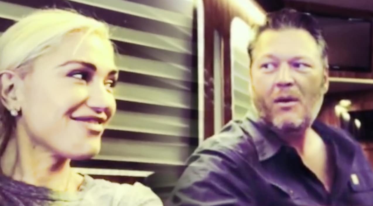 Gwen Stefani Smiles In 2018 Video As Blake Shelton Serenades Her With “Turnin’ Me On” | Country Music Videos