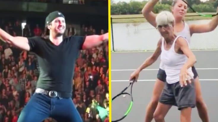 Ever Wonder Where Luke Bryan Got His Dance Moves? Just Watch His Mama Break It Down… | Country Music Videos
