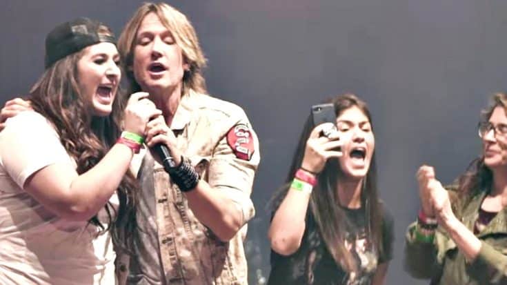Keith Urban Fan Takes Miranda Lambert’s Place During ‘We Were Us’ | Country Music Videos