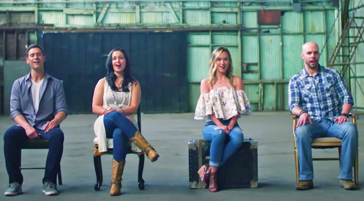 Chris Rupp, Founding Member Of Home Free, Joins Sister & Friends For ‘Can’t Help Falling In Love’ | Country Music Videos