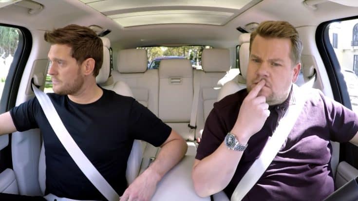 Michael Buble Cries Remembering 3-Year-Old Son’s Cancer Battle In Carpool Karaoke Segment | Country Music Videos