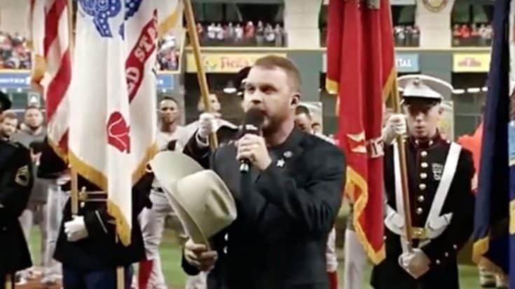 Cody Johnson’s National Anthem Delivers Pure Passion & American Pride | Country Music Videos