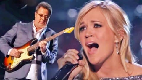 Carrie Underwood & Vince Gill Express Their Faith Through “How Great Thou Art” | Country Music Videos
