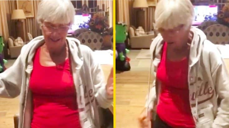 Luke Bryan’s Mama Has Birthday Dance Interrupted By Rude Party Guest | Country Music Videos