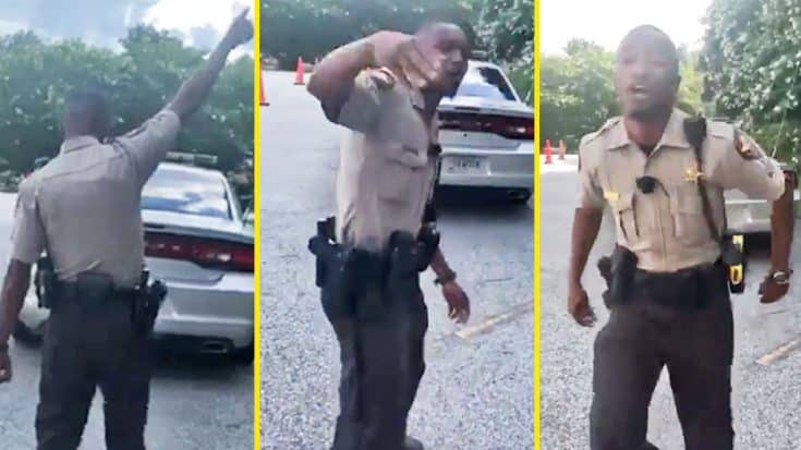 Sheriff Busts Out Dance Moves For Luke Bryan Lip Sync Video | Country Music Videos