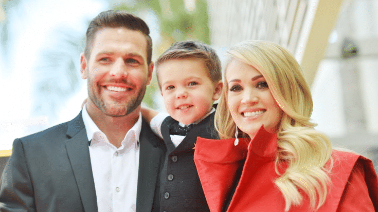 Carrie Underwood Shares Precious Christmas Moment With Son Isaiah | Country Music Videos