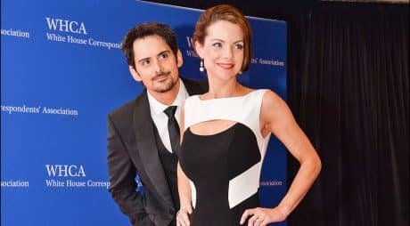 Brad Paisley's Wife Admits He "Stalked" Her Before Making First Move