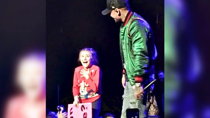 Kane Brown Gives Little Girl Best Christmas Present Ever | Country Music Videos