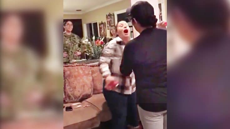 Sailor Surprises Mom For Holidays & Her Reaction Is Unforgettable | Country Music Videos