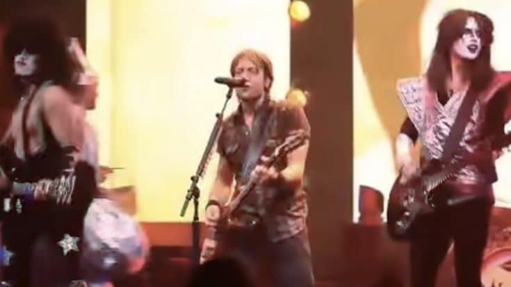 Taylor Swift Pranks Keith Urban In 2009 By Crashing The Stage As KISS | Country Music Videos
