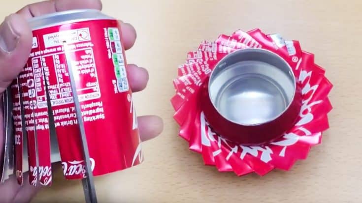 Make A Beer Can Ashtray Using Only Scissors (And A Beer Can) | Country Music Videos