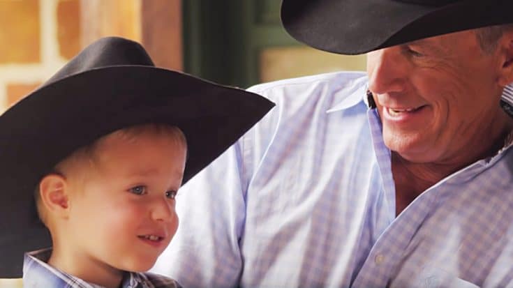 George Strait Sings With Grandson In 1st Duet “God & Country Music” | Country Music Videos