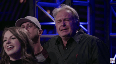 Proud Dad Can’t Hold Back Tears After Blake Turns Chair For Son’s ...