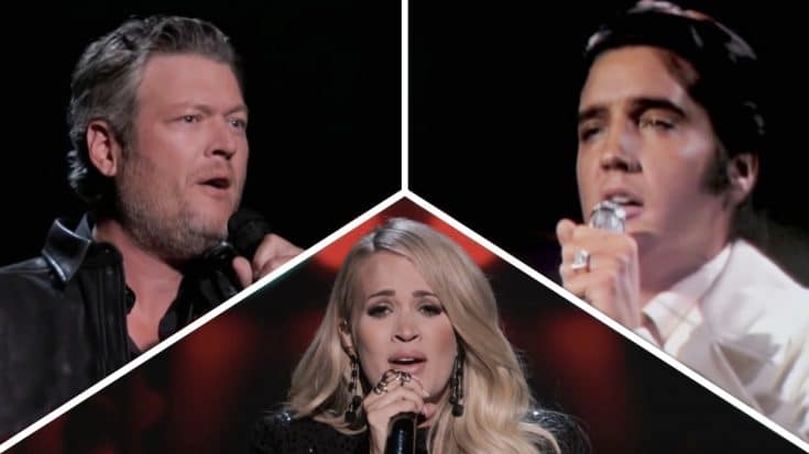 Pregnant Carrie Joins Blake, Darius, & More For 2019 Elvis Tribute | Country Music Videos