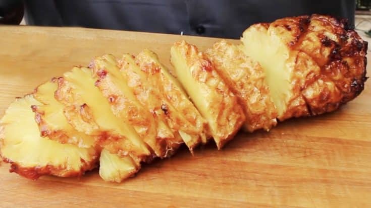Fireball-Soaked Grilled Pineapple Recipe | Country Music Videos