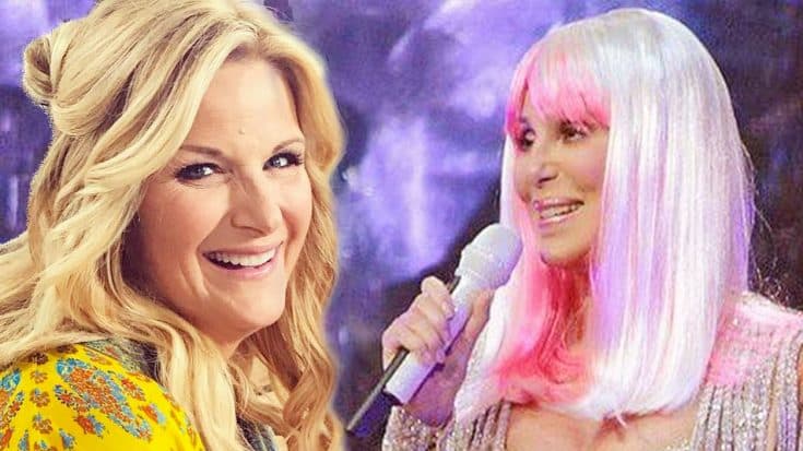 Trisha Yearwood Dresses Up As Cher For Nashville Show | Country Music Videos