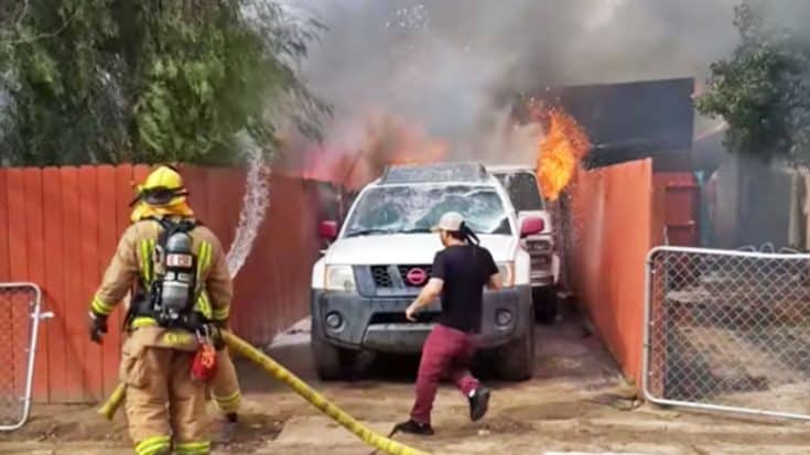 Man Runs Into Burning House To Save His Dog, Best Friend | Country Music Videos