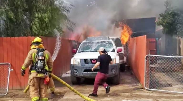 Man Runs Into Burning House To Save His Dog, Best Friend
