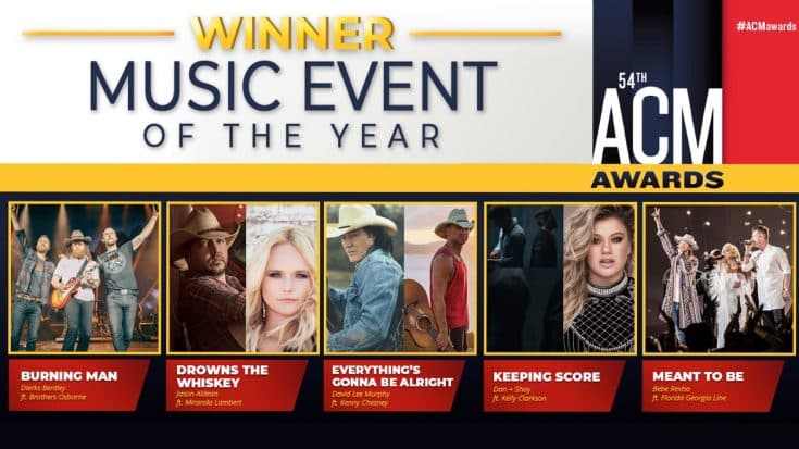 ACM Announces Winner For Music Event Of The Year | Country Music Videos