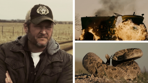 Blake Shelton Showcases His Home State Oklahoma In God S Country Video Country Rebel