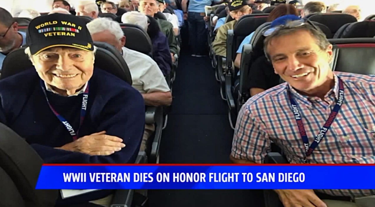WWII Veteran Dies Minutes Before Plane Lands On Trip Back From Memorial Tour | Country Music Videos