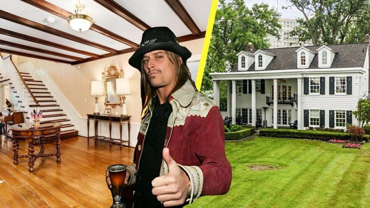 A Look Inside Kid Rock’s Old Michigan Mansion | Country Music Videos