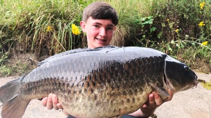 Kid Reels in Biggest Fish Caught In Irwell River Over 100 Years | Country Music Videos